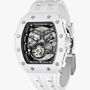 Tsar Bomba Automatic Luxury White Watch